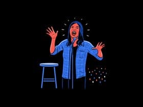 Michael Yo with TBA at Jimmy Kimmel's Comedy Club