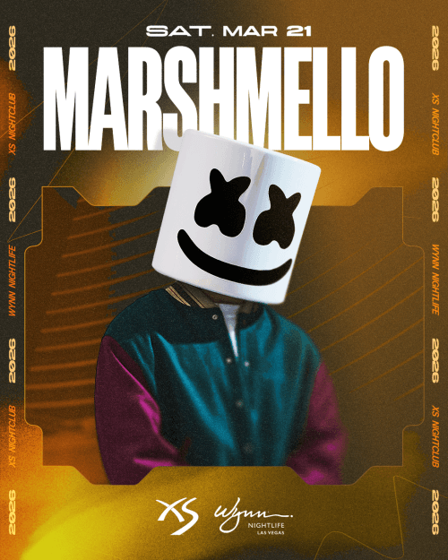 Marshmello at XS Nightclub